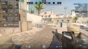 Counter Strike 2 : RX 580 8GB + Ryzen 5 1600 (tested in 2024)