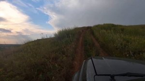 Подъем на смотровую площадку рядом с Колесниково