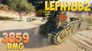 leFH18B2 - 3 Фрагов 3.8K Урона - Щедрый! - Мир Танков
