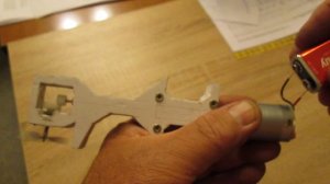 Испытание модели подвесного лодочного мотора