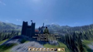 Medieval engineers gameplay test 60 FPS