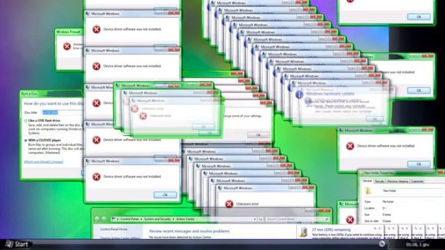 Windows Longhorn build 4050 Crazy Error смотреть онлайн