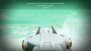 Leviathan Weapons, ASMR - Destiny 2