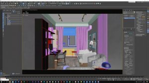 Освещение интерьера в Autodesk 3ds Max 2022.1 и Corona Renderer