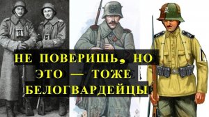 Откуда у белогвардейцев взялась немецкая форма?