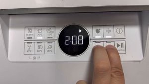 Краткий процесс работы посудомоечной машинки Beko BDFS26120WQ (B 300)