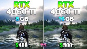 RTX 4060 Ti 8GB vs RTX 4060 Ti 16GB - Test in 10 Games