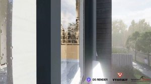 Проект 1. Конкурс «Лучшая 3D визуализация проекта с помощью программы D5 Render». Автор: М. Козлов.