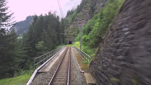 Казис - Альбула II - поездка в Самедан, Швейцария. 2K_2560х1440_60fps (исходник видео - 4К 60fps).