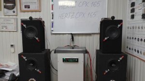 Hertz CPK 165 и Hertz CPX 165 полный тест