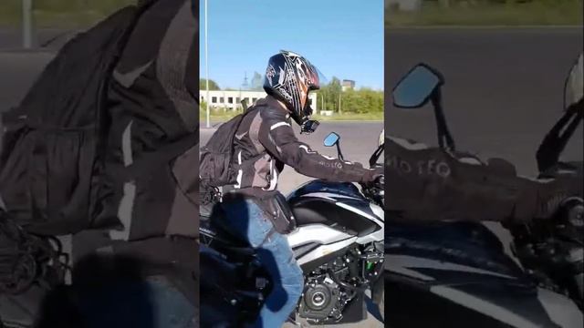обзор на мотоцикл Bajaj Dominar 250/ нет тормозов #обзор #рекомендации #байк #тренды #мотодевушки