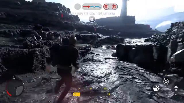STAR WARS Battlefront luk Skyuoker Gameplay 2020.11.15 PS4 (No Commentary)