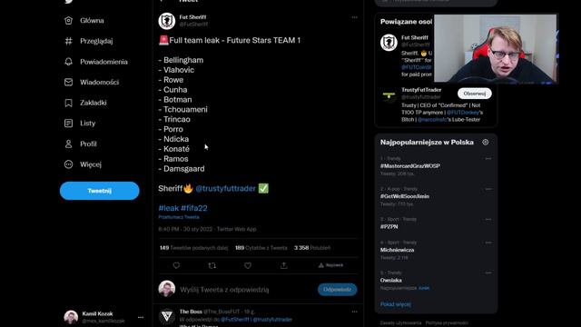ZNAMY JUŻ DWIE DRUŻYNY KART FUTURE STARS! 😲 | FIFA 22 смотреть онлайн