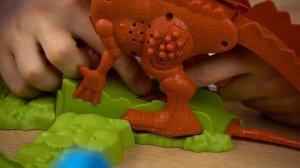 Автотрек Автоград «Дино-трек». с запуском. звуковые эффекты с 10 машинами ( Арт ДетМир - 1000855105)