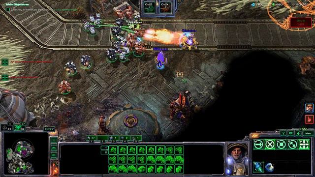 SC2 Co-Op Dead of Night, Jim Raynor Play [Prestige : Backwater Marshal] #2 смотреть онлайн