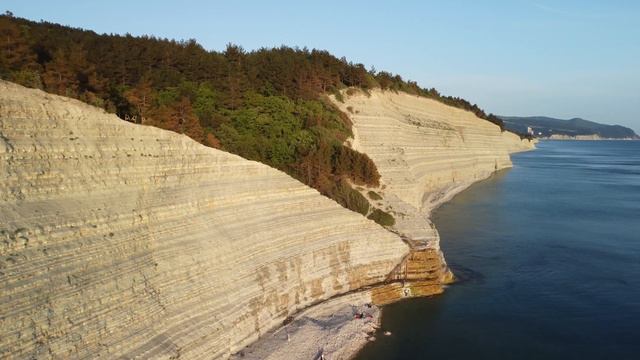 Пляж Сосновка, в Геленджике. Sosnovka beach, in Gelendzhik.