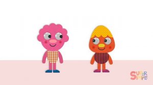 Head Shoulders Knees And Toes Noodle & Pals Super Simple Songs