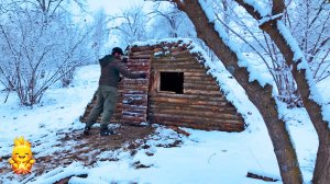 Выживи 10 дней ОДИН в лесу: построй землянку с нуля!