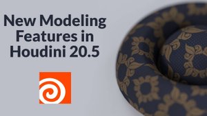 New Modeling Features in Houdini 20.5
Новые возможности моделирования