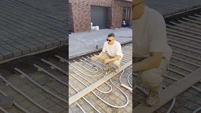 Утепление брусчатки
