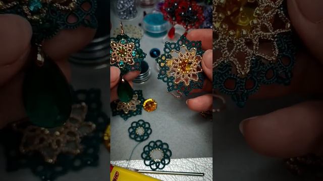 фриволите процесс #фриволите #украшения #фриволитечелноком