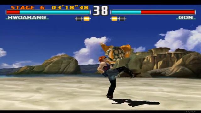 Tekken 3 | Hwoarang | Full Gameplay | HD 60FPS смотреть онлайн