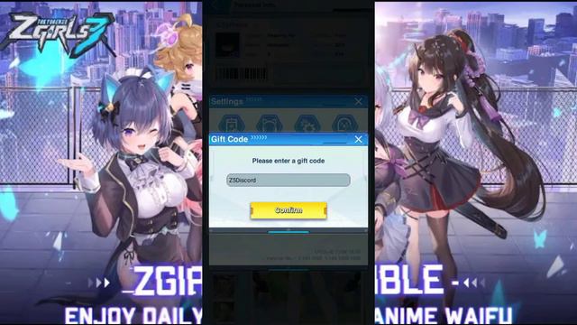 ZGIRLS3 NEW ACTIVE GIFT CODE - HOW TO REEDEM THE GIFT CODE - REDEEM GIFT CODE REWARDS