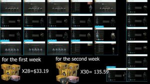 second Week CS:GO case farm. 27 accounts.Tuesday 11.04.2023