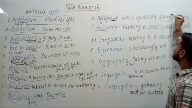 English Vocab Root Based By Amit Sir For All Exams
