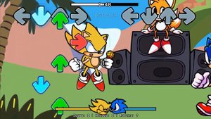 Modern Sonic vs Classic Sonic - Sonicore (Friday Night Funkin)