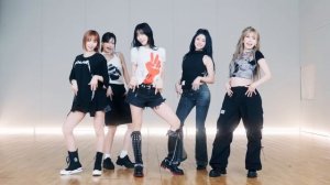 LE SSERAFIM "CRAZY" dance practice mirrored/танцевальная практика