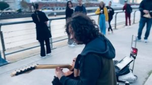 Canon Rock - Guitar street performance - Cover by Damian Salazar