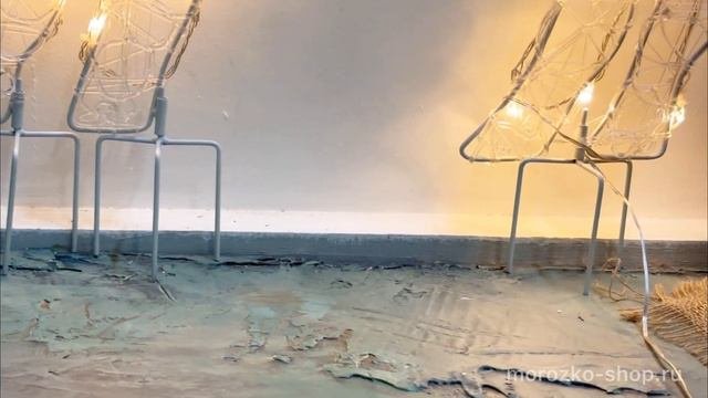 Светящийся олень БРИО, акриловые нити, 60 тёплых белых мини LED, 89 см, таймер, уличный    491389