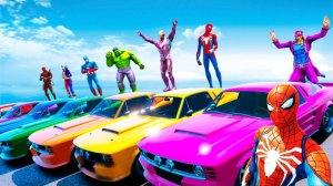 Мультик для детей ГТА 5, детские мультики, мультики онлайн, SPIDERMAN, гонки в GTA V смотреть 2024