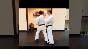 Ката Тенсё (вариант применения. До конца)))