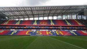 Выходим на поле ВЭБ Арены