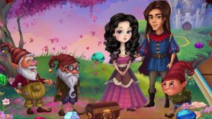 Белоснежка и семь гномов. Книга с озвучкой и анимациями.