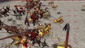 Garry's Mod все виды зомби против муравйиных львов