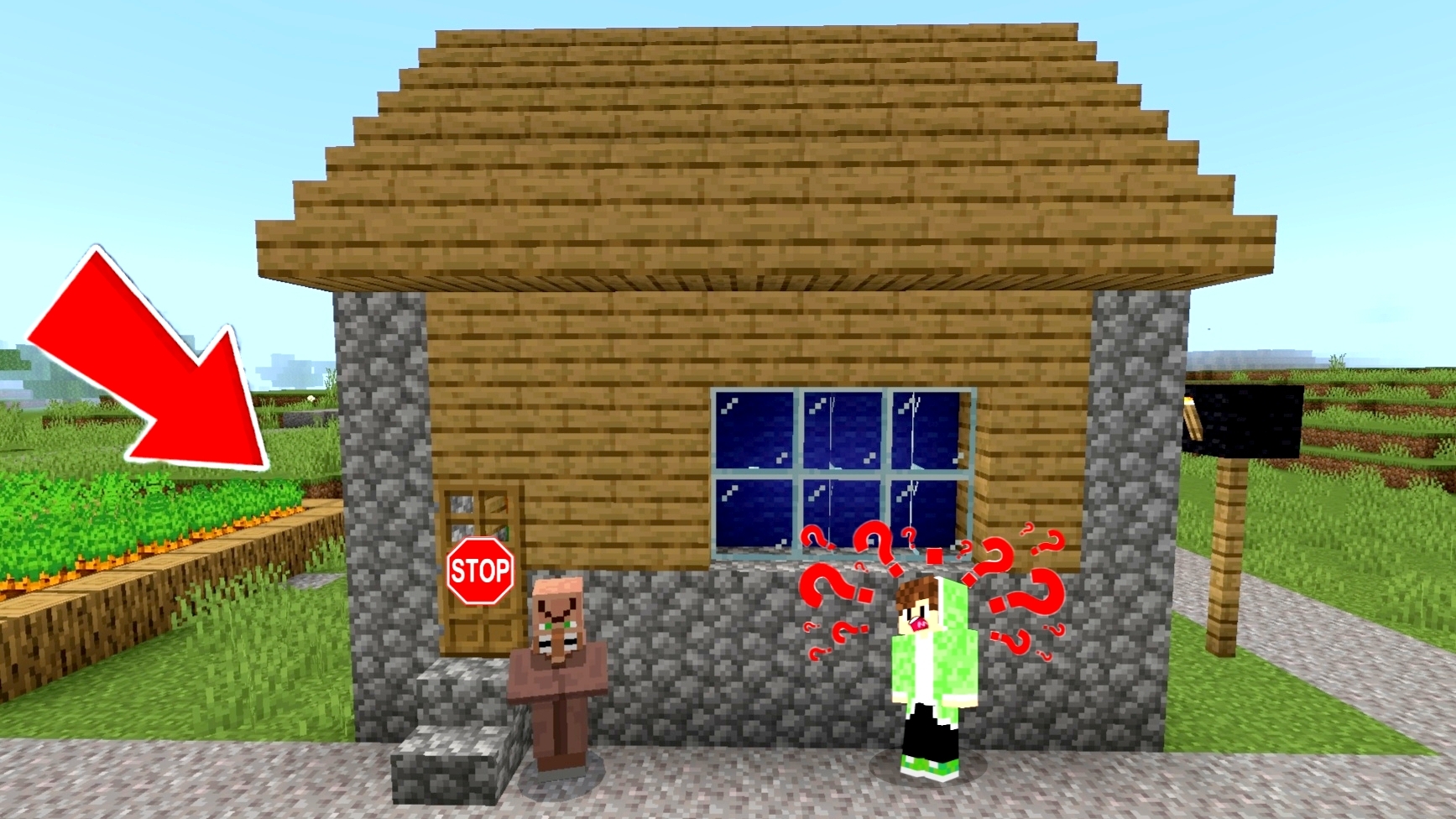 ЧТО ЖИТЕЛЬ СКРЫВАЕТ ОТ ВСЕХ В МАЙНКРАФТ | Орешинка Minecraft