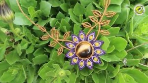 Macrame by Afeng: 2021-42|Macrame Tutorial|Macrame Necklace|Flower|编绳|DIY|