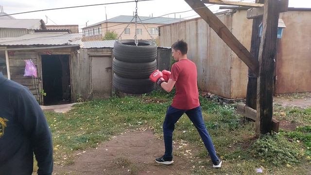 уличный снаряд 🥊💥