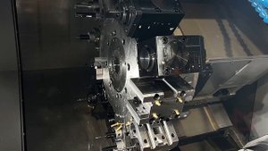 Работа станка Tsugami M06SY-II