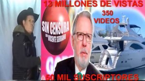 GENARO GARCIA LUNA EN EL TUNEL DEL AMOR CON FELIPE CALDERON  - CANTA ROSENDO MOLINA