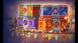 Открываю новогодние контейнеры 2024 | Мир танков