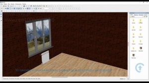 PRO100 v6 Kray. Как сделать солнечный свет и вид из окна комнаты