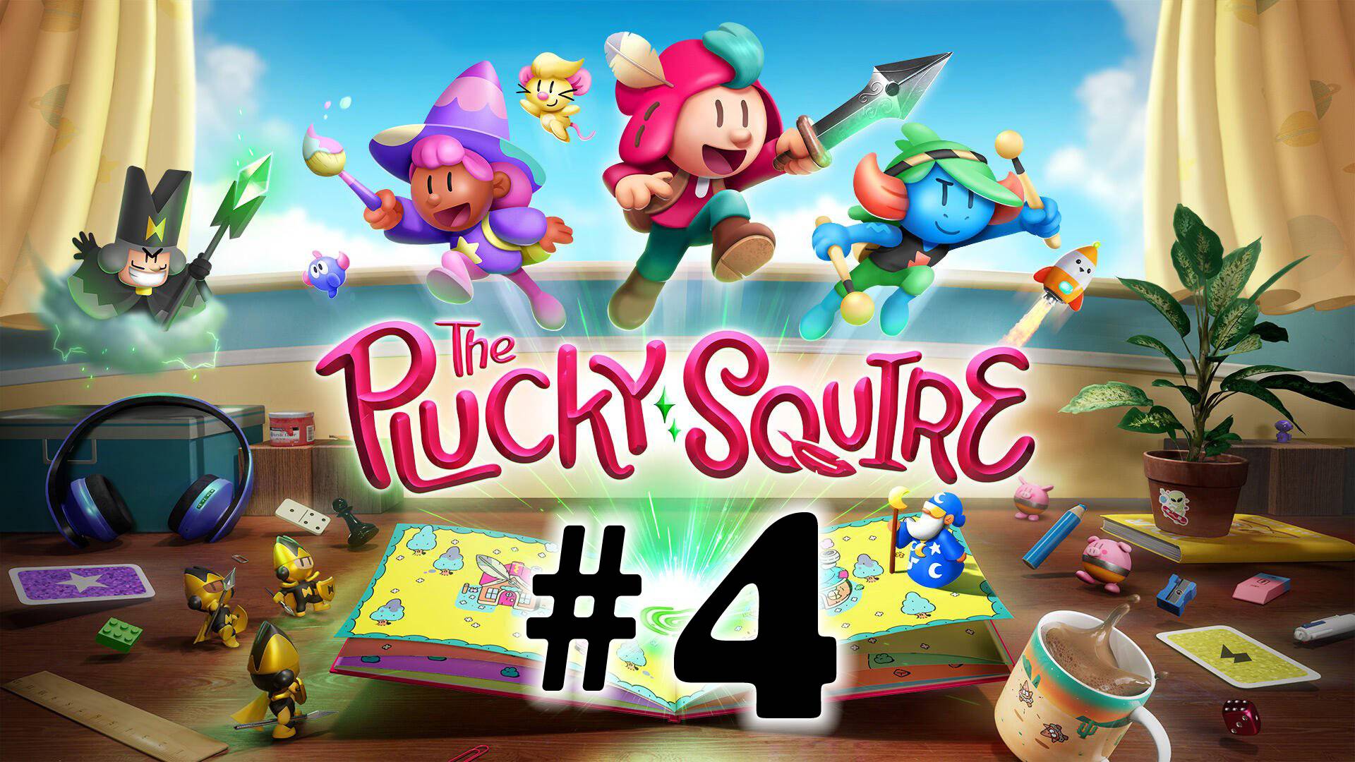 The Plucky Squire ➤ прохождение №4 | Лезем в Гору