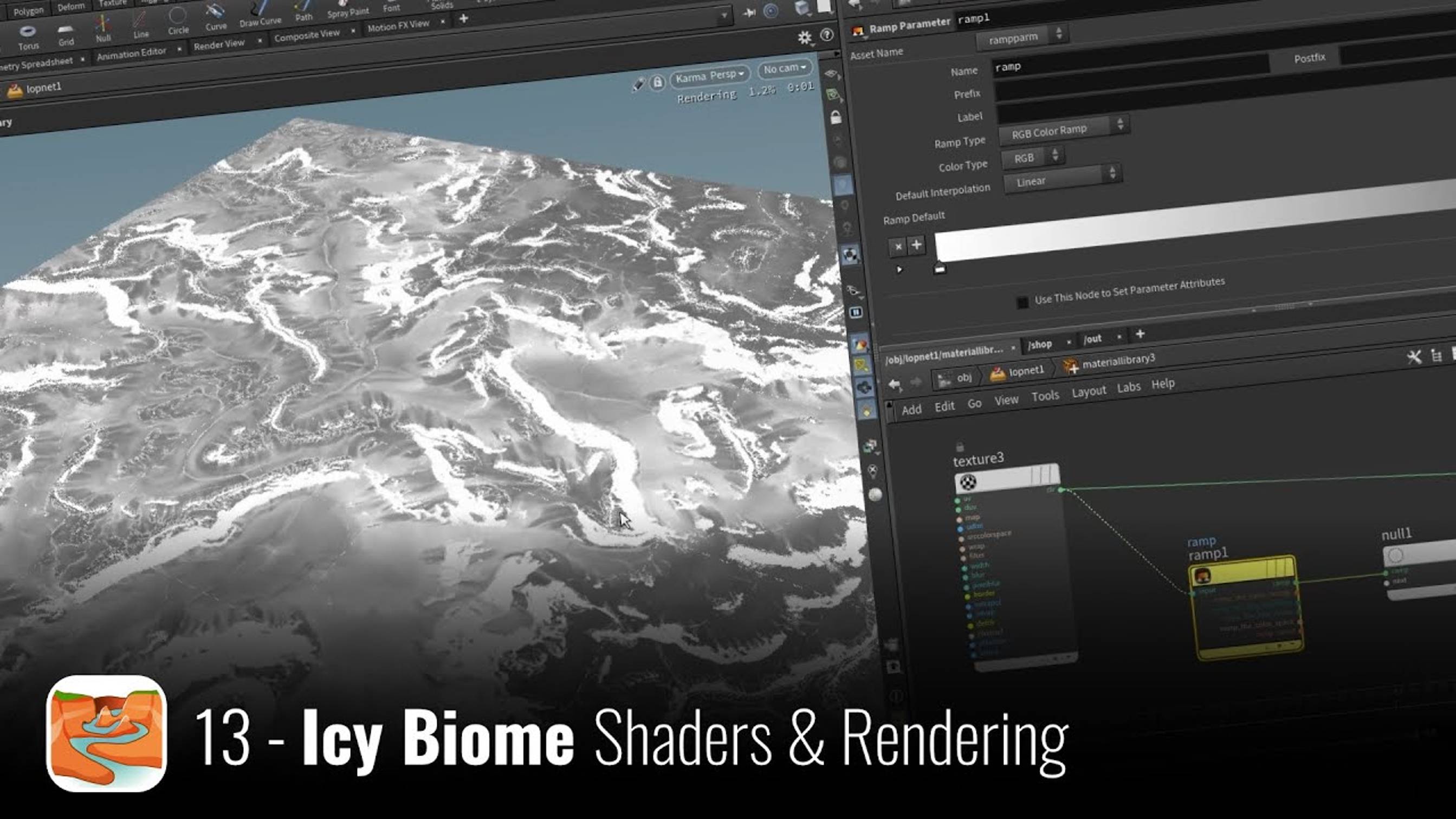 Terrain Handbook 13  Icy Biome  Shaders  Rendering