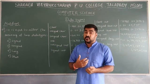 Chapter-8 Data types part-2 by Mr. Sunil Kumar H