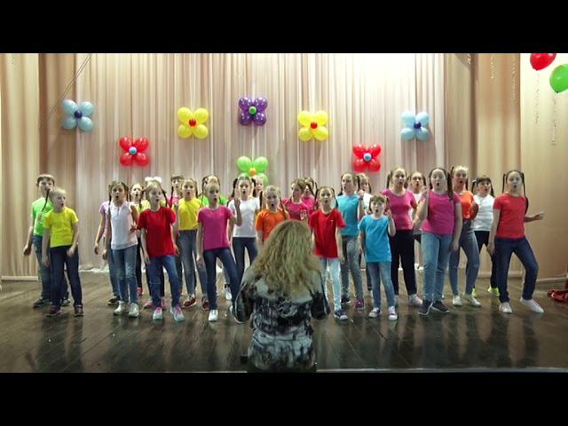 Хор младших классов. ДМШ №18 , г.Юрга, Кемеровская область. смотреть онлайн