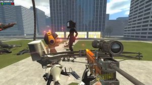 SEXY TV WOMAN and TV MAN Ambushed and Attacked SKIBIDI TOILET In Garry's Mod!